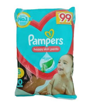 Pampers Diapers Pant, Pants, Size-S (4-8 kg) | 10 Pants